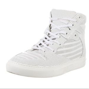 Balenciaga: perforated high top sneakers size 8 / 41